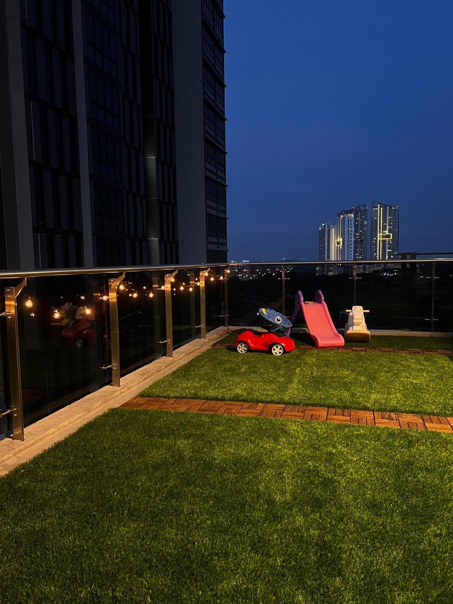 D Bunga مسلم Homestay Pool View Legoland Nusajaya 누사자야 외부 사진